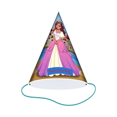 Party Supplies Princess Theme Birthday Hat | Personalized with Name